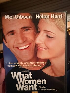 What Women Want DVD - Mel Gibson & Helen Hunt (Blue/Black)